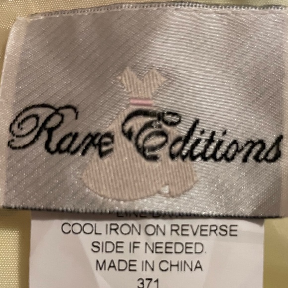 Rare Editions Little Girls Floral Fit and Flare Dress - Picture 6 of 6